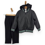 Baby-Set mit Öko-Lederjacke