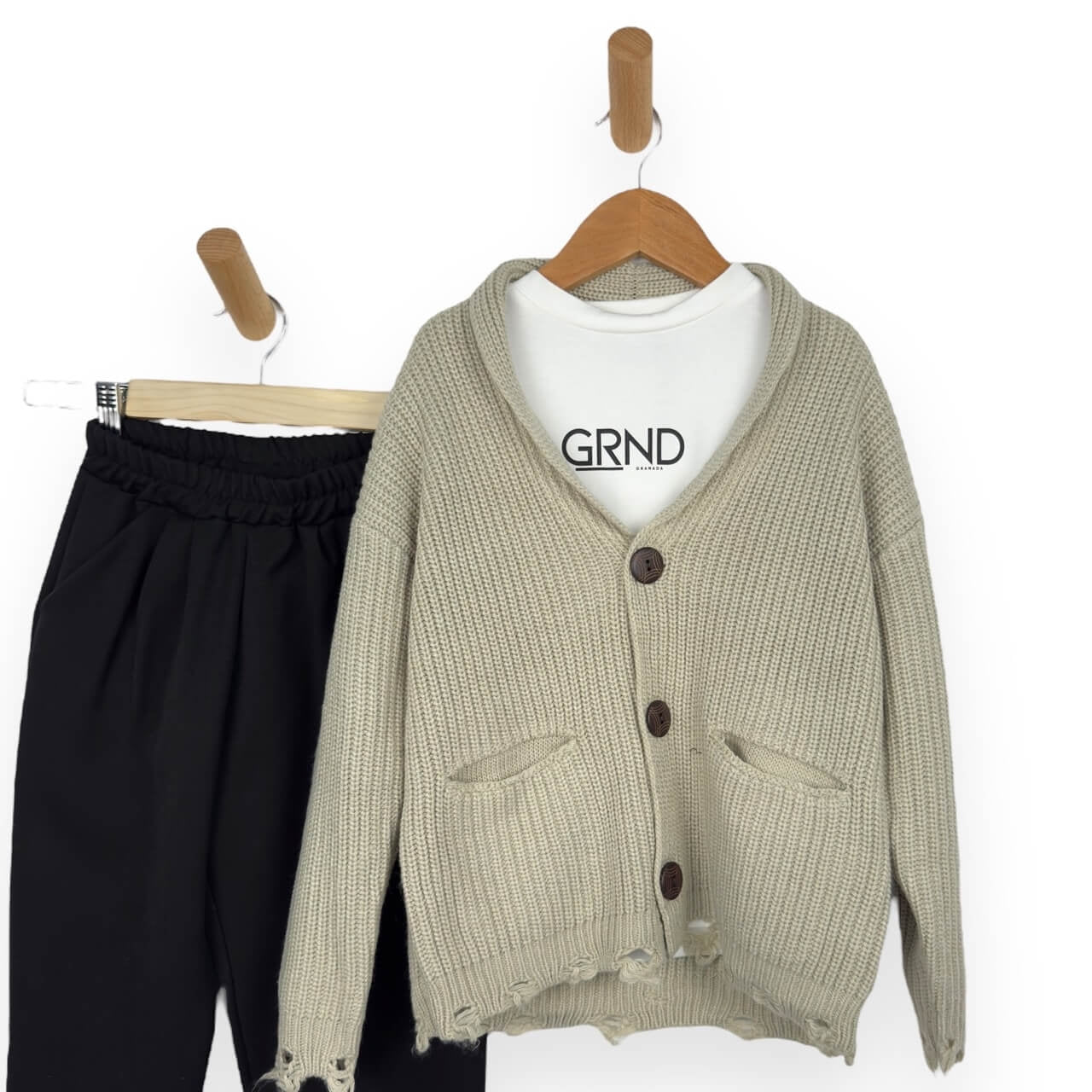 Completo Bimbo con Cardigan