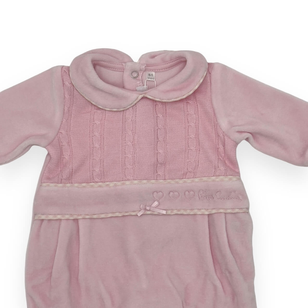 Pierre Cardin Chenille-Strampelanzug in limitierter Auflage