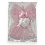 Tüll Geburtsschleife/Kokarde 65x45 cm