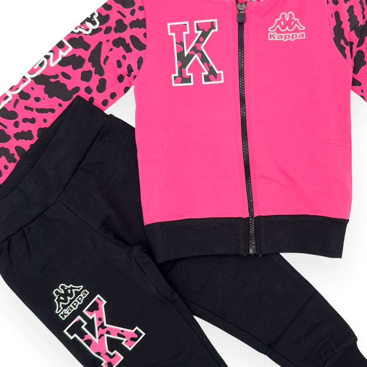 Kappa Mädchen-Sweatshirt-Trainingsanzug