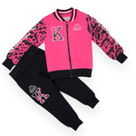 Kappa Mädchen-Sweatshirt-Trainingsanzug