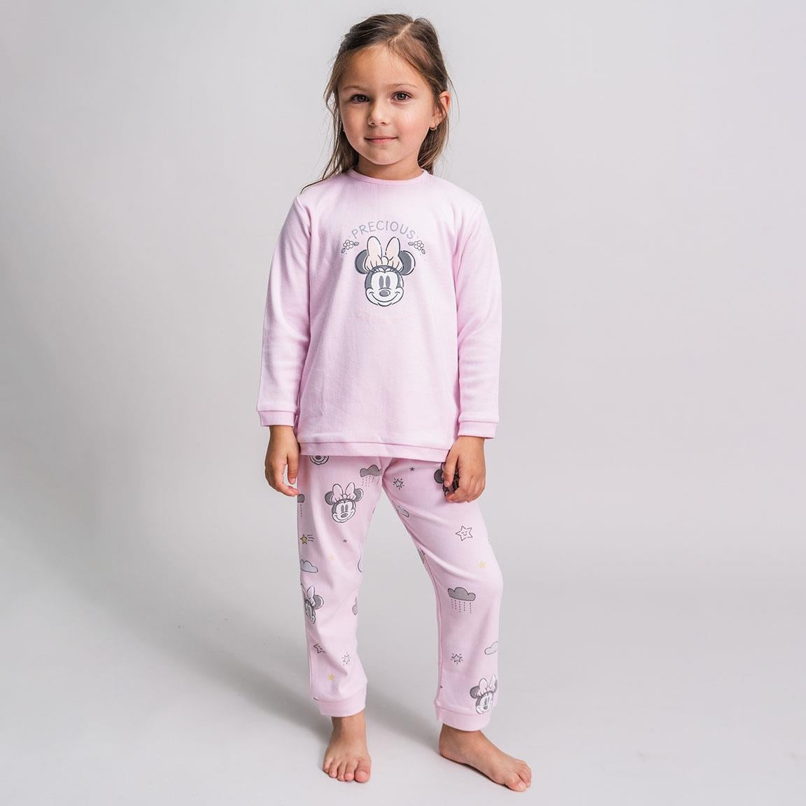 Warmer Disney-Minnie-Pyjama aus Baumwolle
