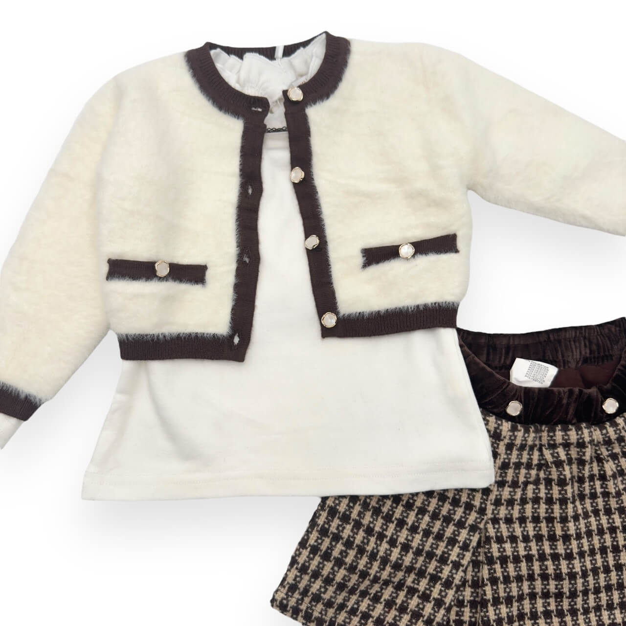 3-teiliges Baby-Set für Mädchen