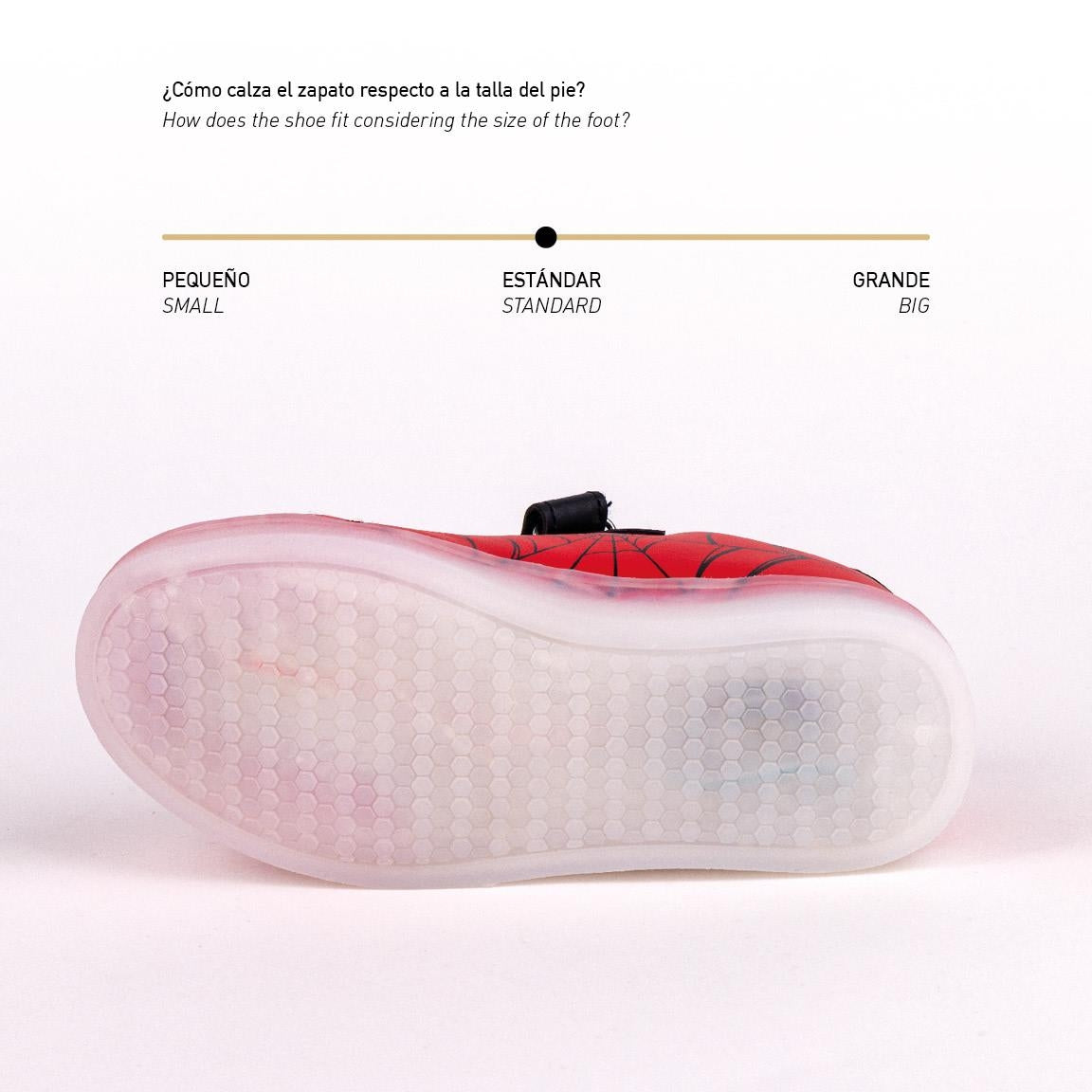 Spider-Man-Sneaker mit Lichtern 