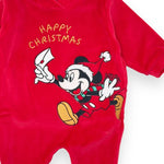 Micky Maus Weihnachts-Einteiler aus Chenille