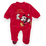 Micky Maus Weihnachts-Einteiler aus Chenille