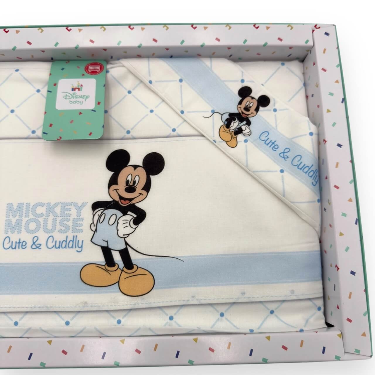 Completo Lettino Disney 100% Cotone