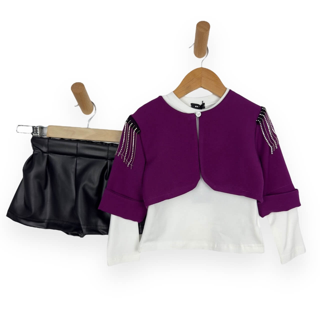 3-teiliges Baby-Mädchen-Outfit