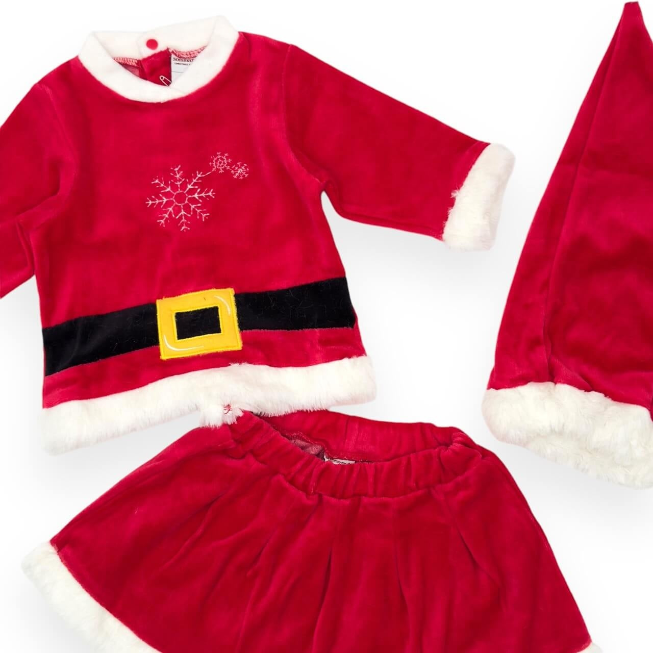 Weihnachts-Chenille-Set für Neugeborene
