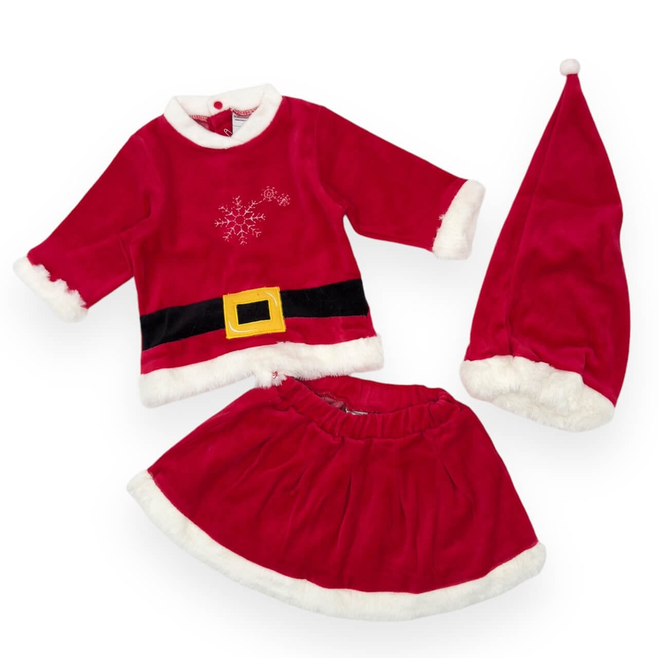 Weihnachts-Chenille-Set für Neugeborene