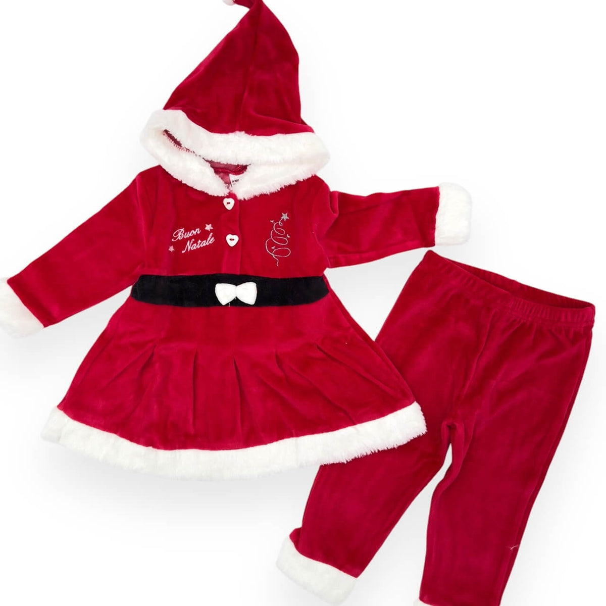 Weihnachts-Chenille-Set für Neugeborene