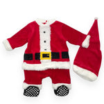Weihnachts-Chenille-Strampelanzug für Neugeborene