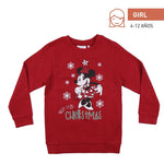 Disney Minnie Weihnachts-Sweatshirt