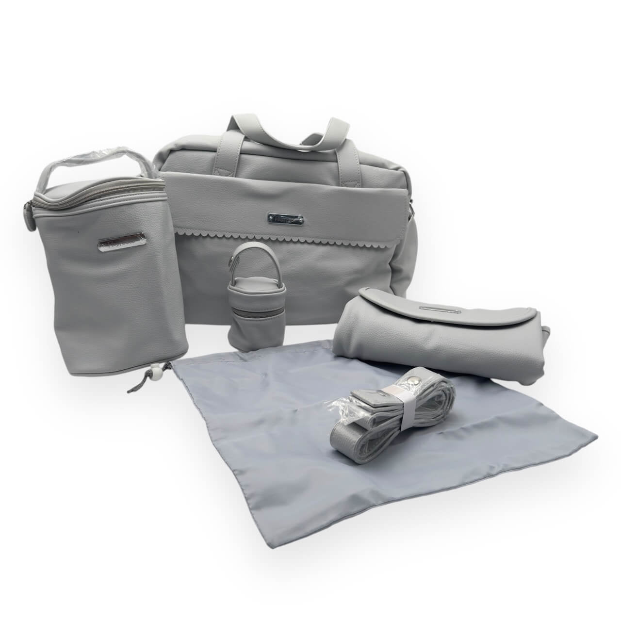 Geburtsbeutel-Set aus Kunstleder 
