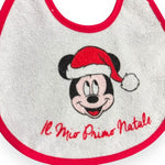 Mickey Mouse Weihnachtslätzchen mit laminierter Rückseite