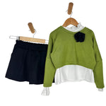 3-teiliges Baby-Mädchen-Outfit