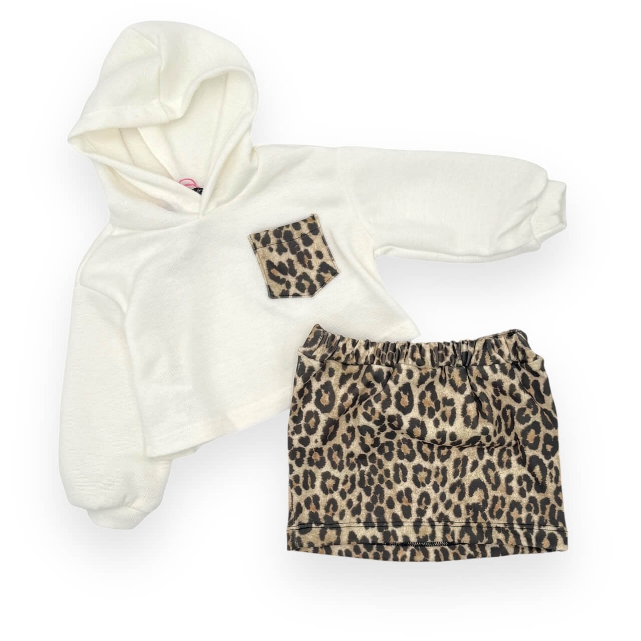 Warmes Baby-Mädchen-Outfit aus Baumwolle