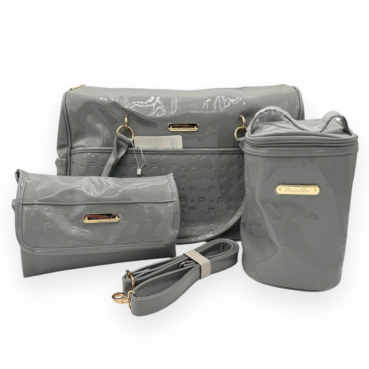 Geburtsbeutel-Set aus Kunstleder 