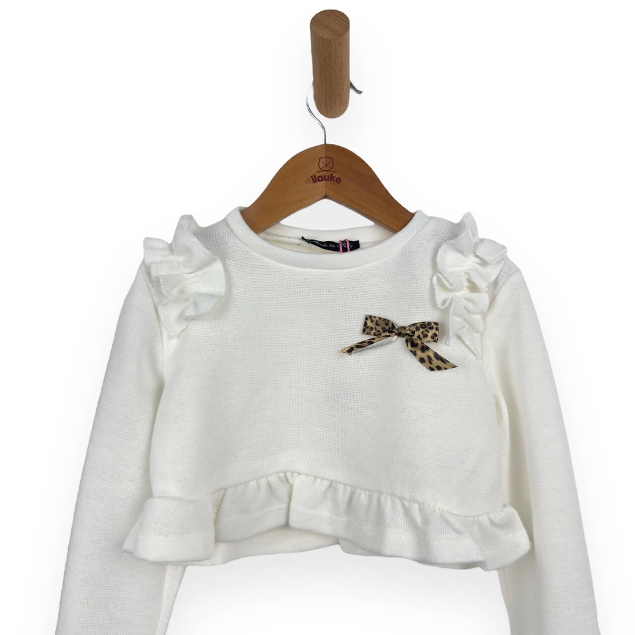 Warmes Baby-Mädchen-Outfit aus Baumwolle