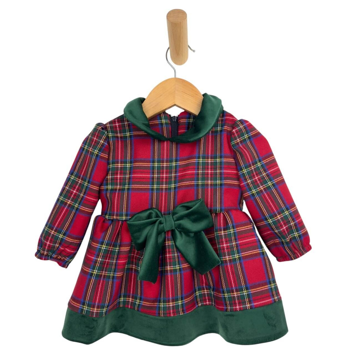 Schottisches Baby-Mädchenkleid