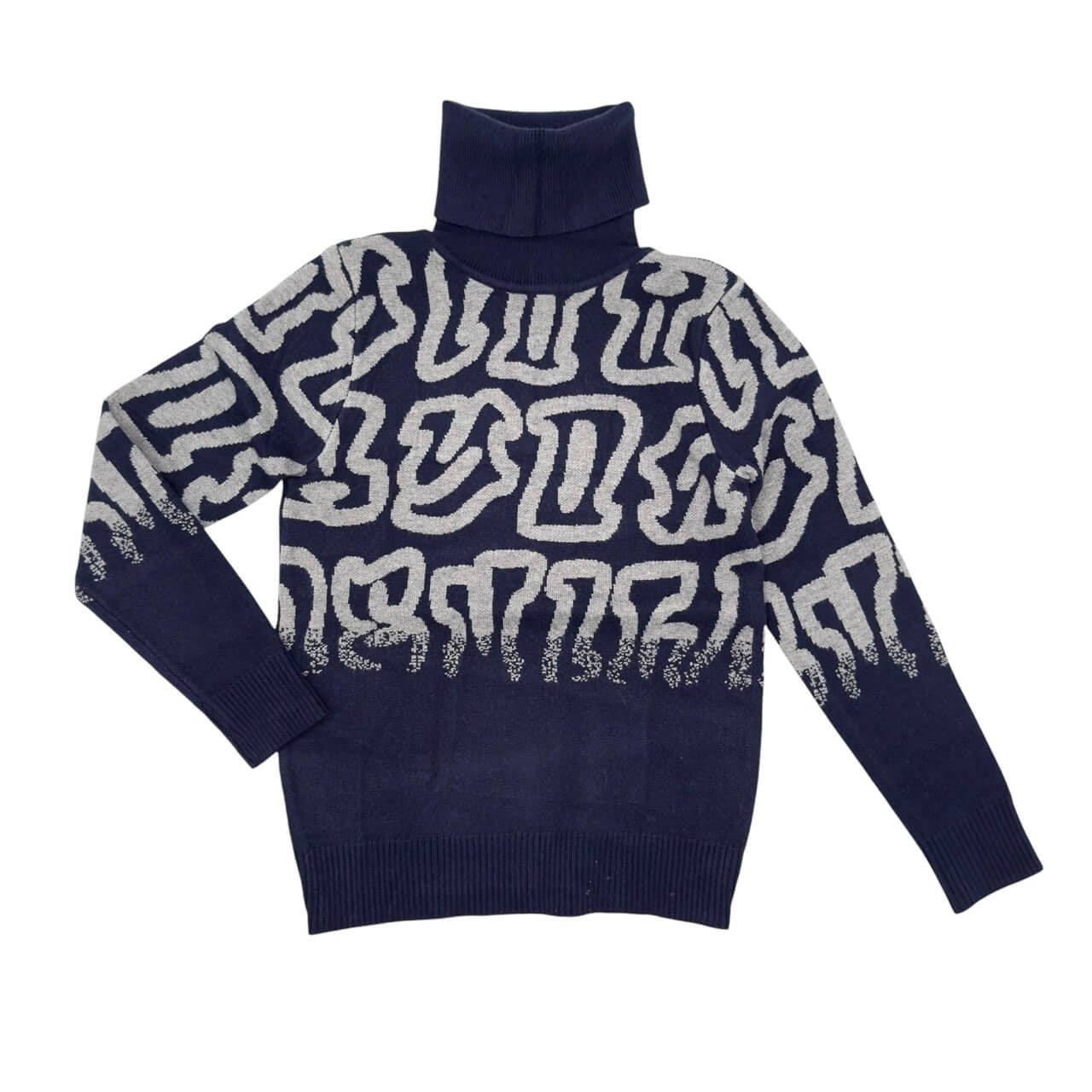 Baby-Pullover mit hohem Kragen