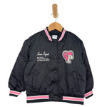 Baby-Mädchen Collage Wattierte Jacke