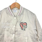 Baby-Mädchen Collage Wattierte Jacke