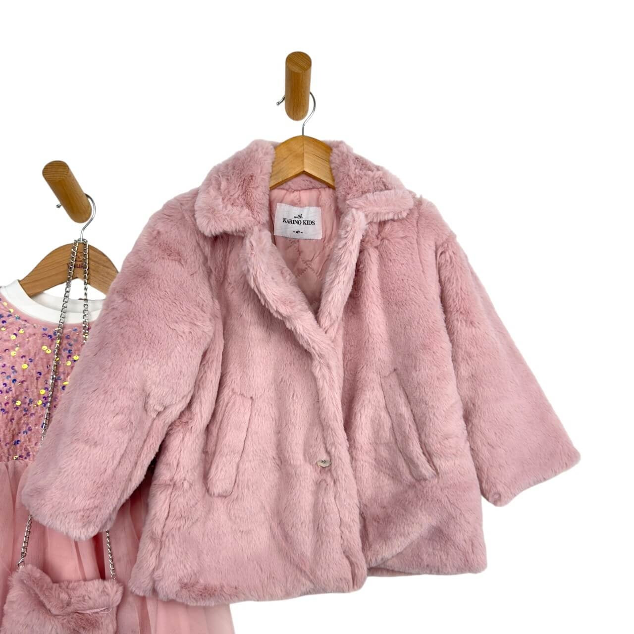 4-teiliges Baby-Mädchen-Outfit