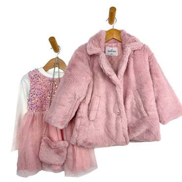 4-teiliges Baby-Mädchen-Outfit