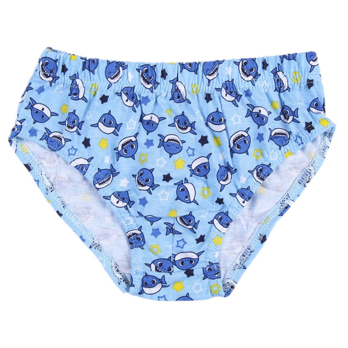 Baby Shark 5-teiliges Baby-Slip-Set