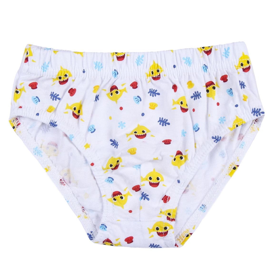 Baby Shark 5-teiliges Baby-Slip-Set