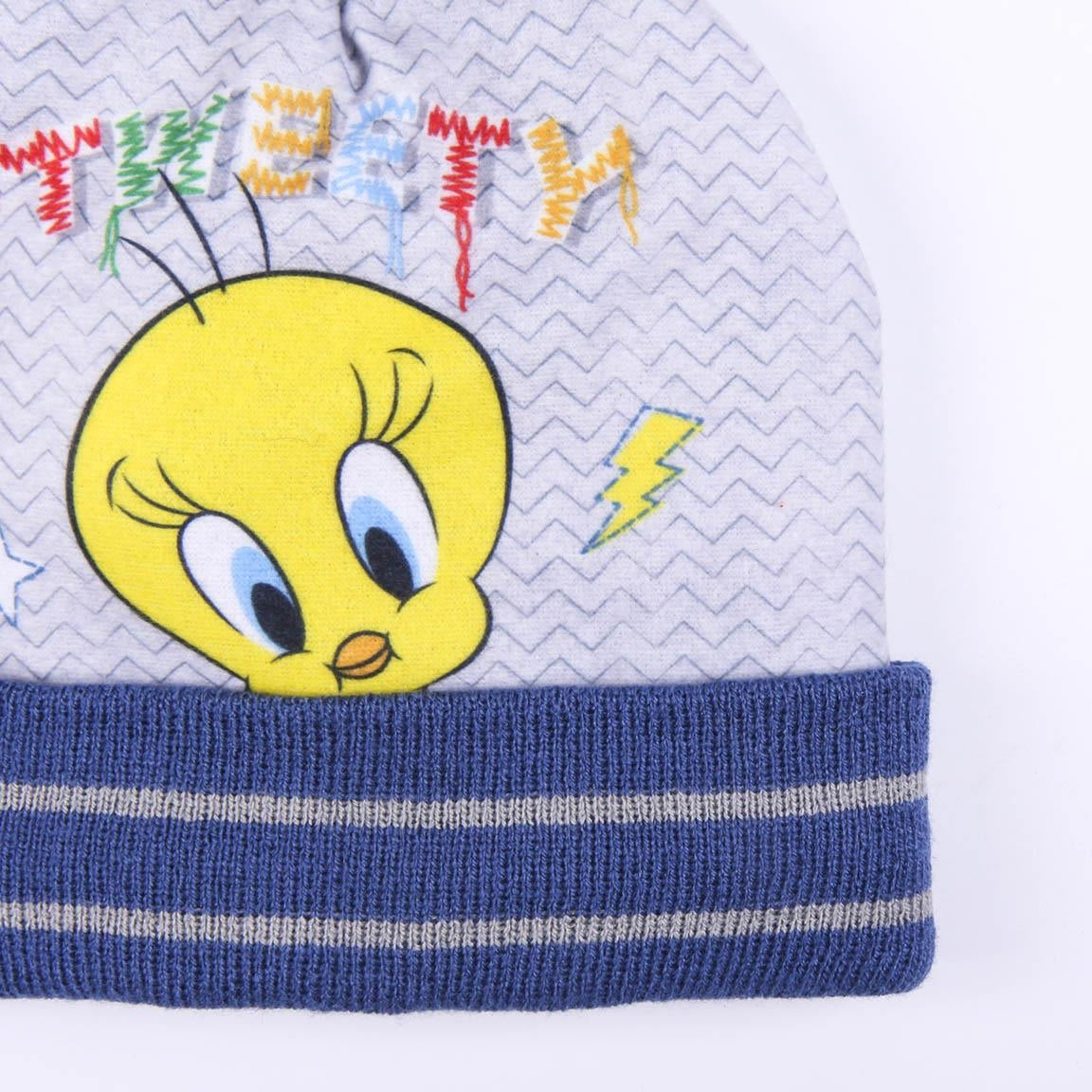 Tweety Looney Tunes Mütze mit Handschuhen