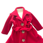 Baby-Mädchen-Mantel