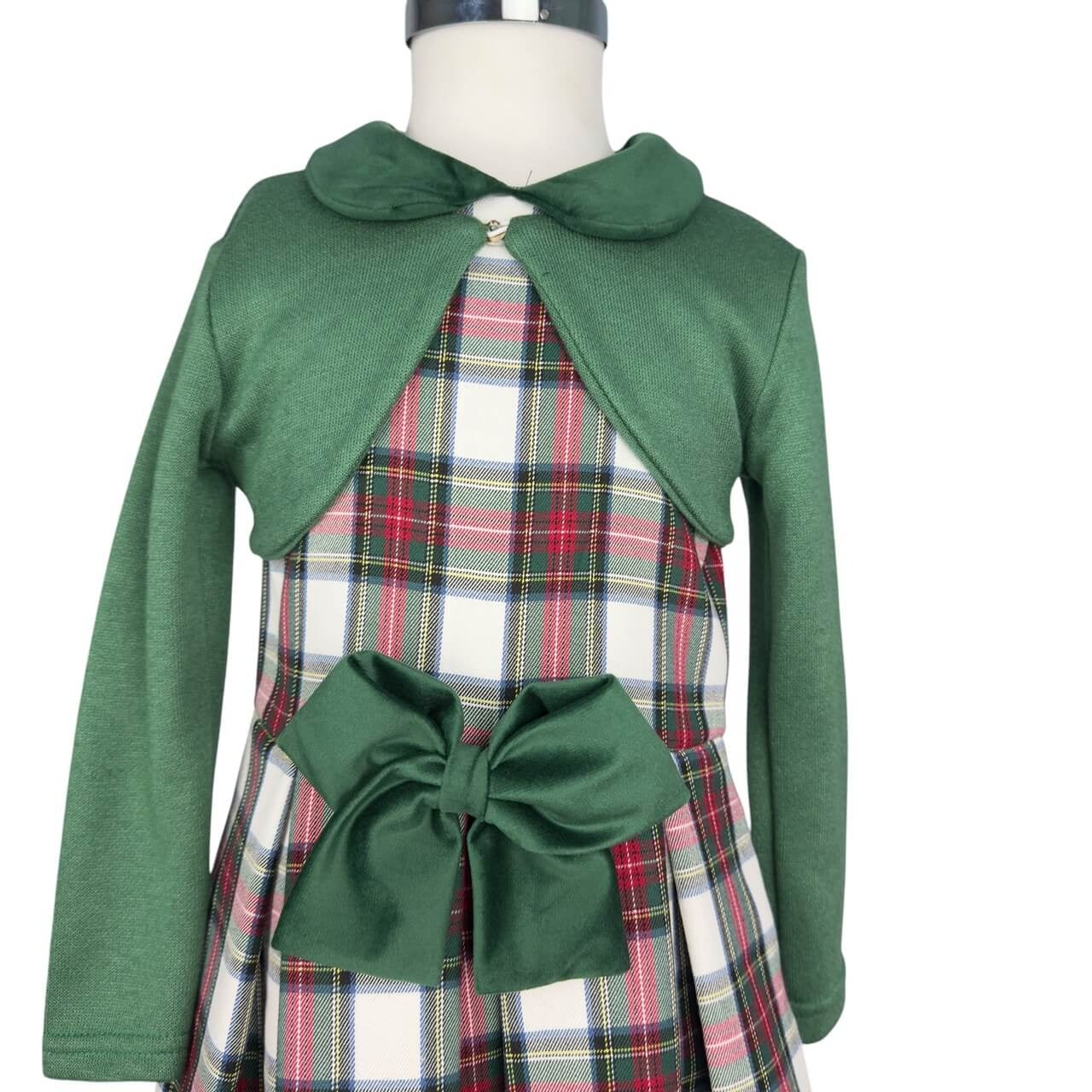Schottisches Kleid mit Bolero