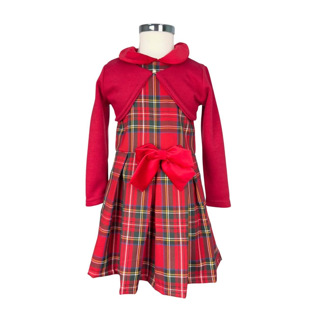 Schottisches Kleid mit Bolero