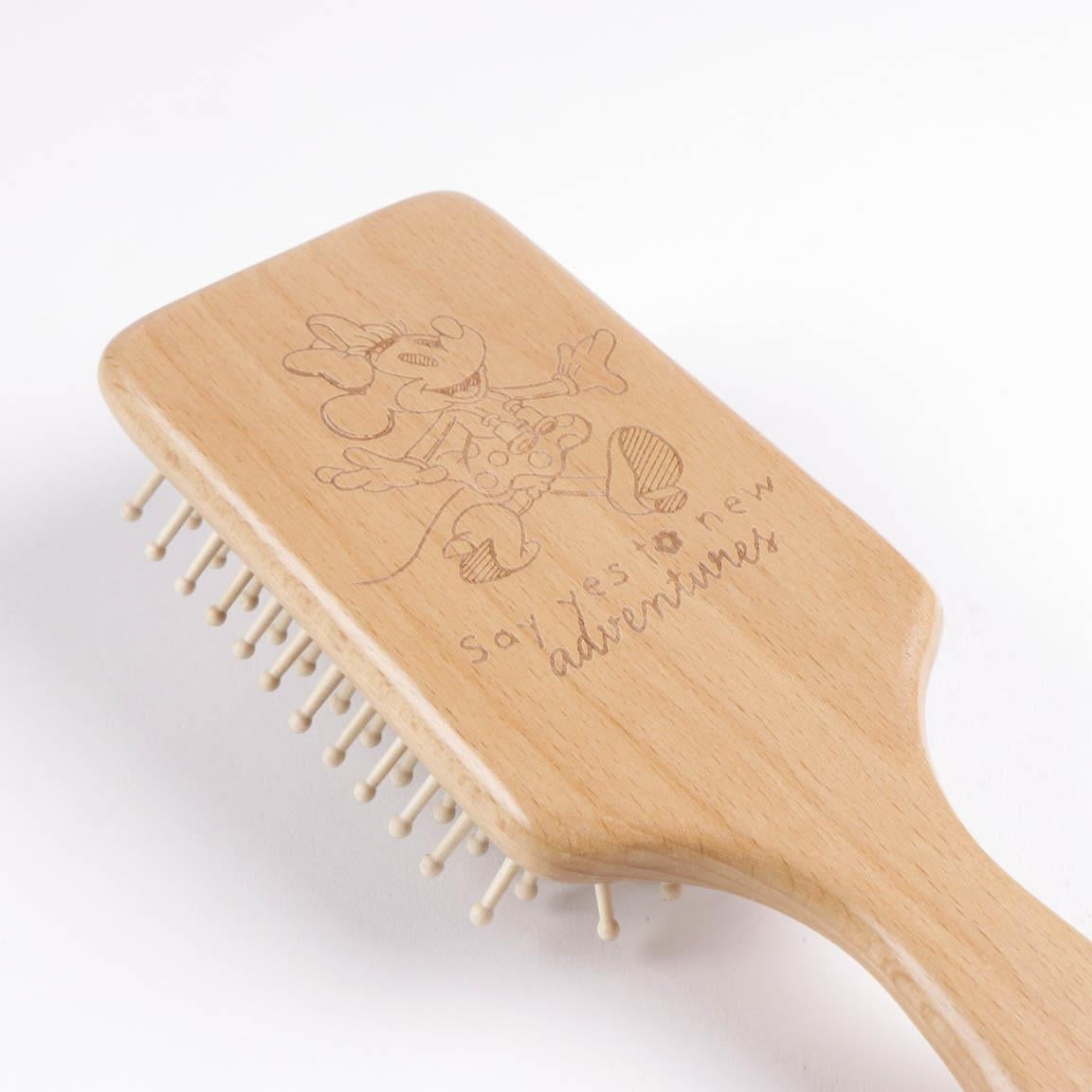 Rechteckige Minnie-Bürste aus PVC