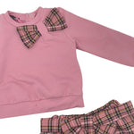 Warmes Baby-Mädchen-Outfit aus Baumwolle