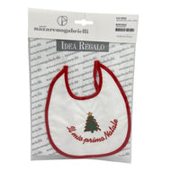 Weihnachtslätzchen mit laminierter Rückseite