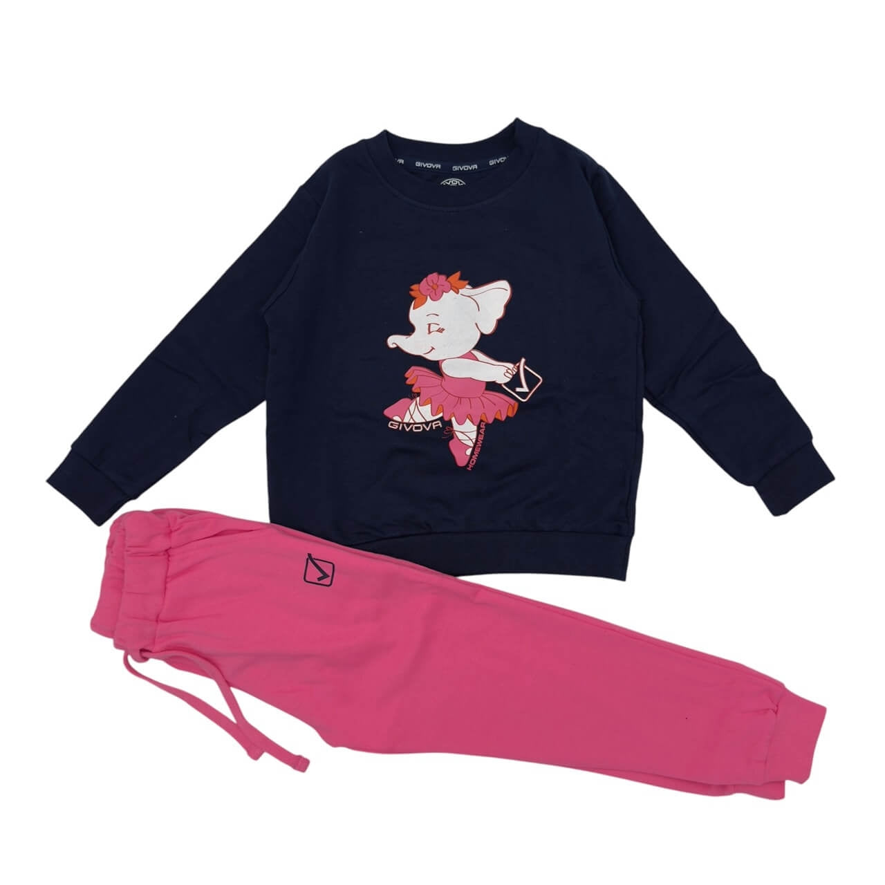 Givova Plüsch-Pyjama für Mädchen
