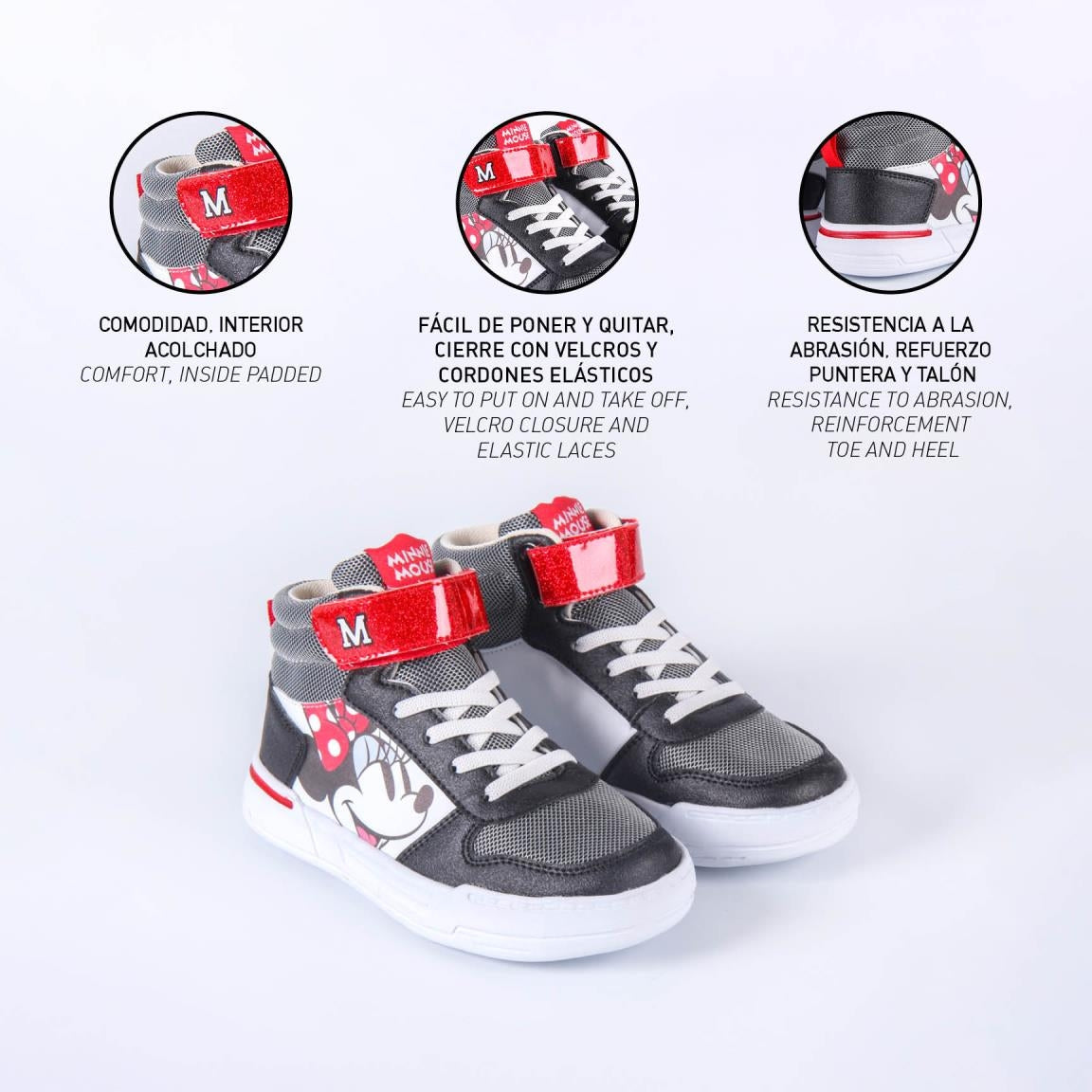 Hohe Sneakers Minnie Disney