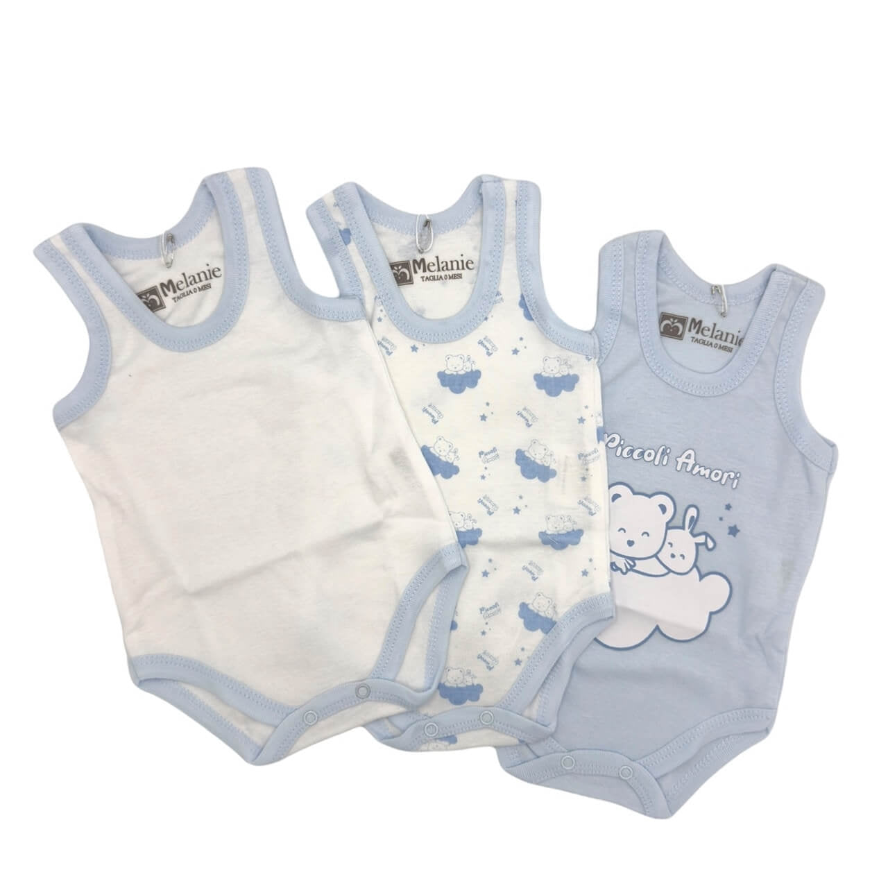 3 Body Tank Top 100% Baumwolle Melanie