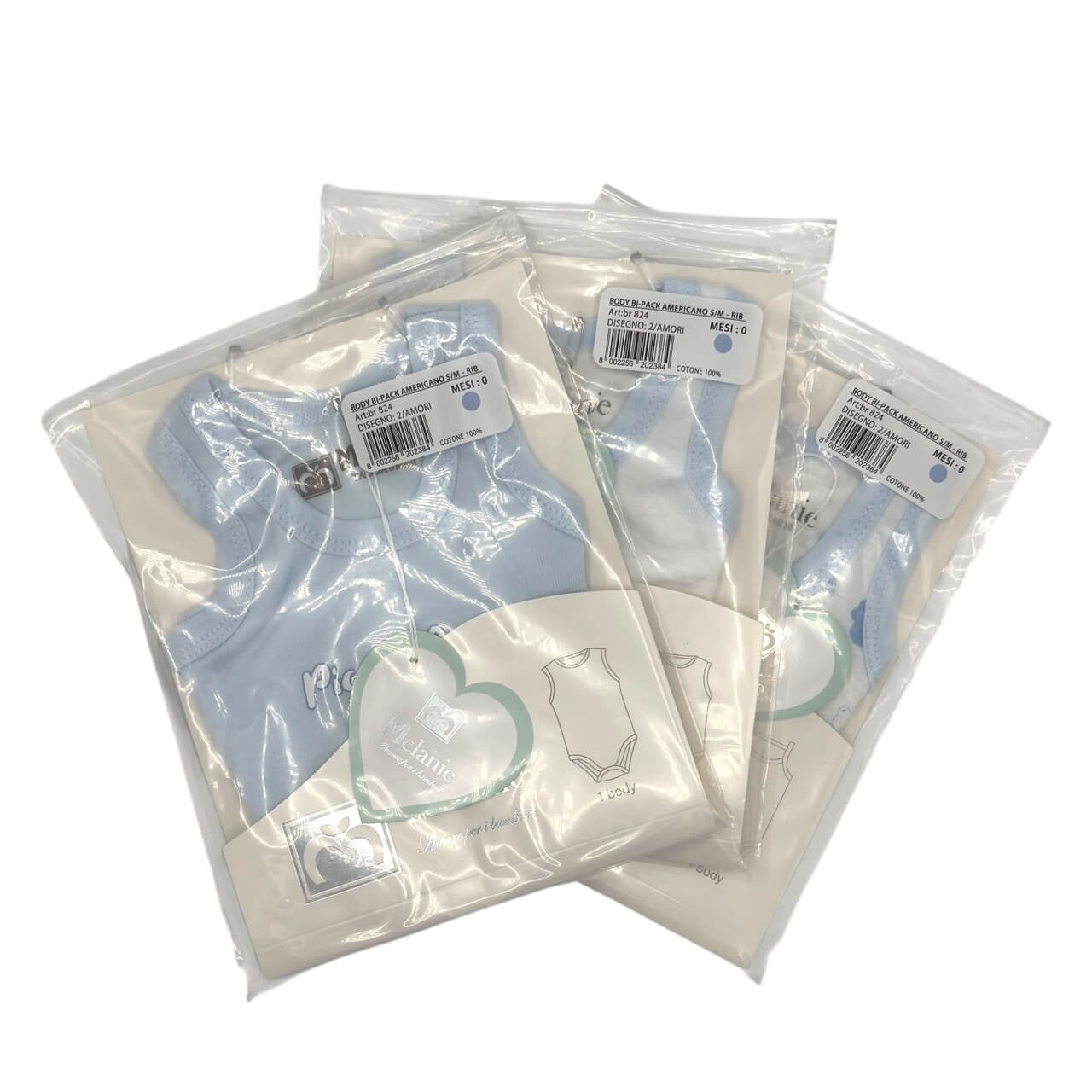 3 Body Tank Top 100% Baumwolle Melanie