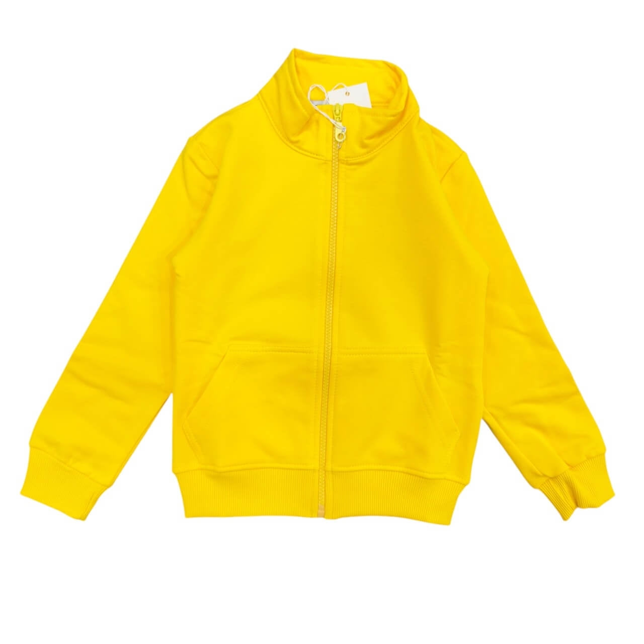 Gelbes Winter-Sweatshirt