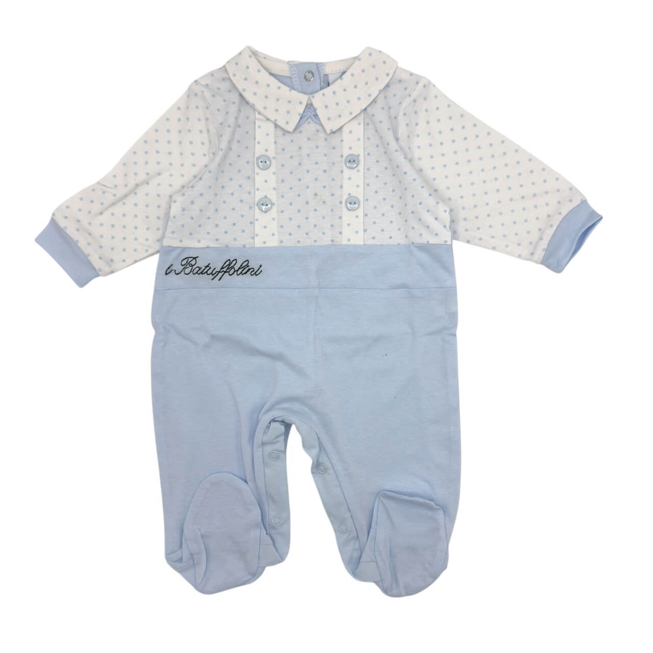 Baumwoll-Strampelanzug