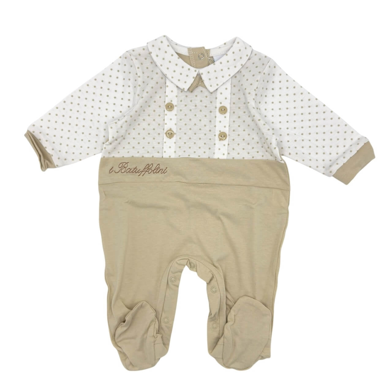 Baumwoll-Strampelanzug