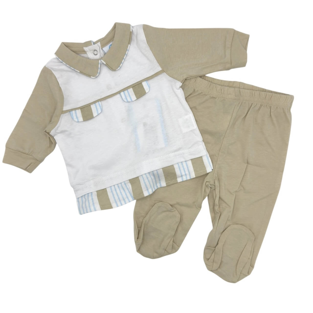 Baumwoll-Strampelanzug