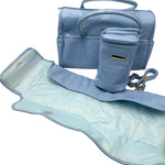 Geburtsbeutel-Set aus Kunstleder 