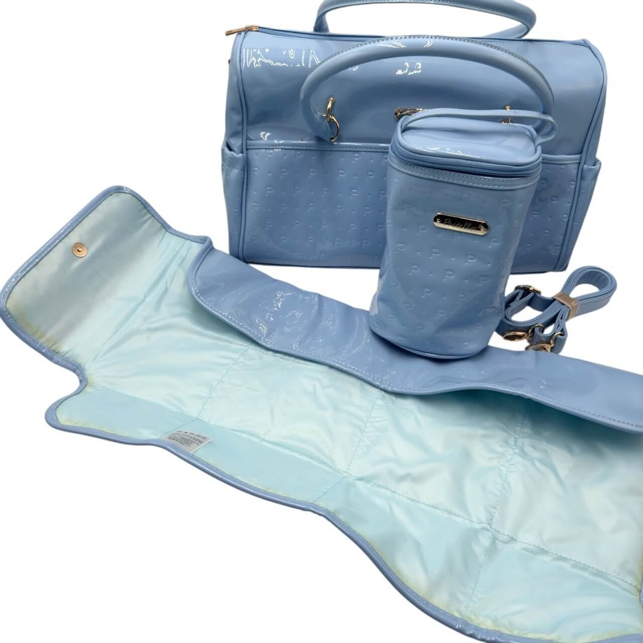 Geburtsbeutel-Set aus Kunstleder 