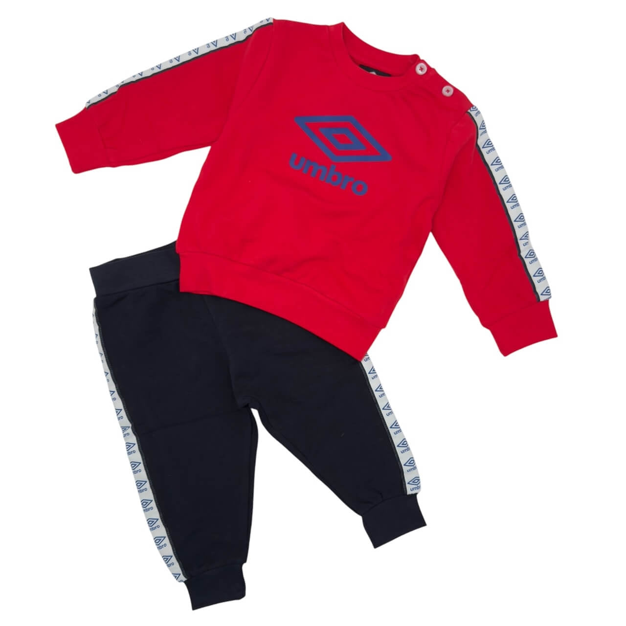 Umbro Baumwoll-Trainingsanzug für Neugeborene